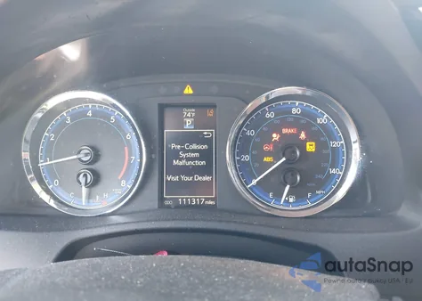 2017 Toyota Corolla Se из США, поврежденный, VIN 2T1BURHE1HC814645